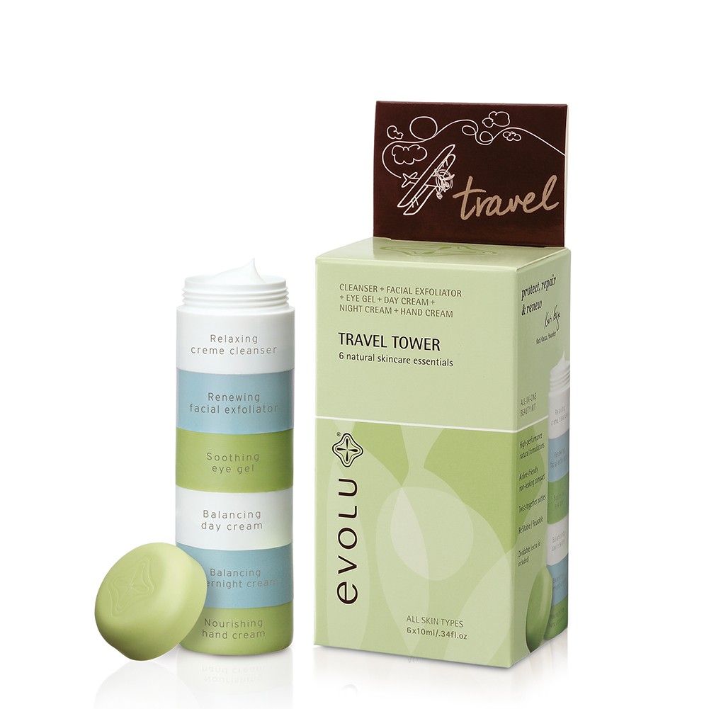 Evolu Travel Tower 10ml x 6 (All Skin Types)