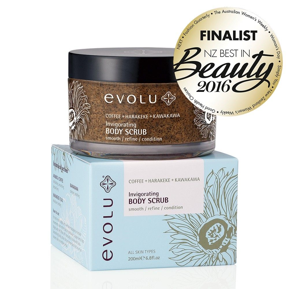 Evolu Invigorating Body Scrub 200ml (All Skin Types)