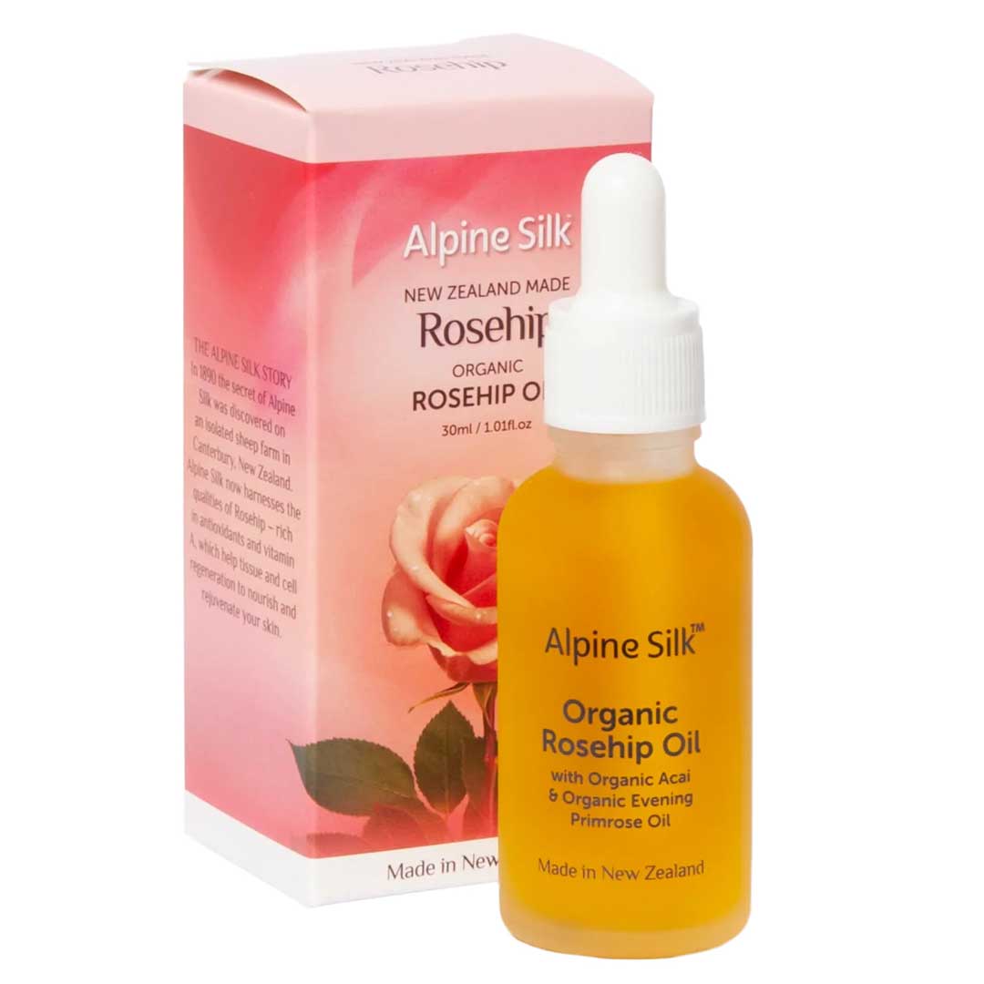 Alpine Silk Certified Organic Rosehip Oil 30ml