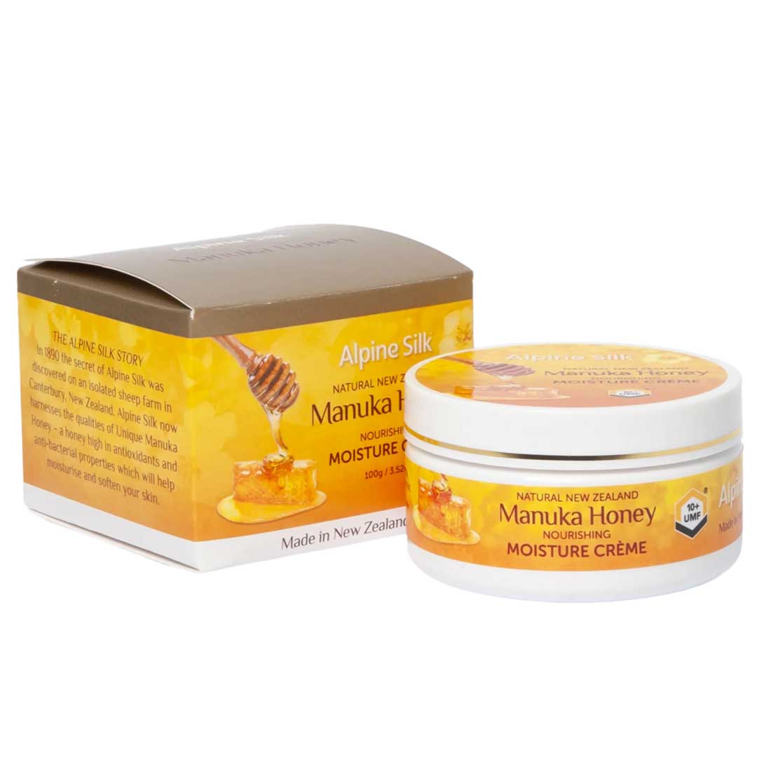 FREE - Alpine Silk Manuka Honey Nourishing Moisture Creme 100g