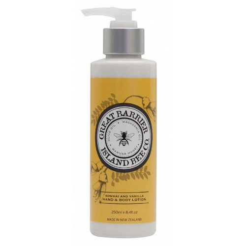 Kowhai and Vanilla Hand & Body Lotion