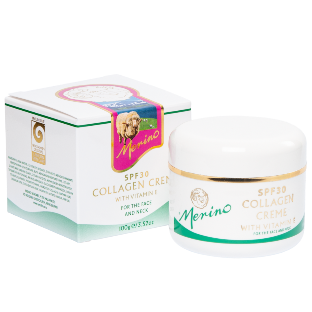 FREE - Merino SPF30+ Collagen Creme with Vitamin E