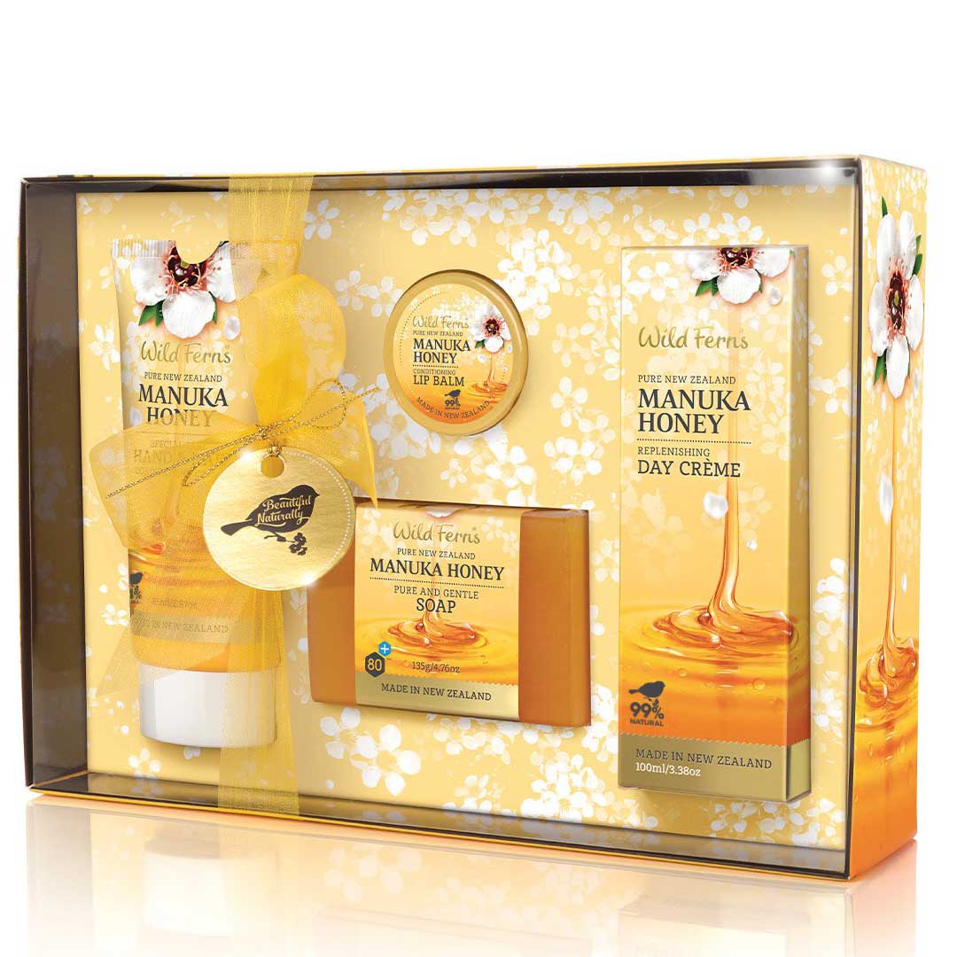 Wild Ferns Manuka Honey Skincare Gift Box