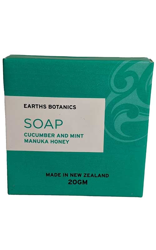 Earths Botanics Triple Milled Soap Cucumber & Mint Travel Size