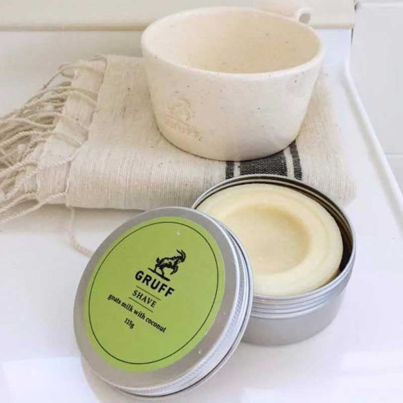 Gruff Shave - Goats Milk Shave Soap