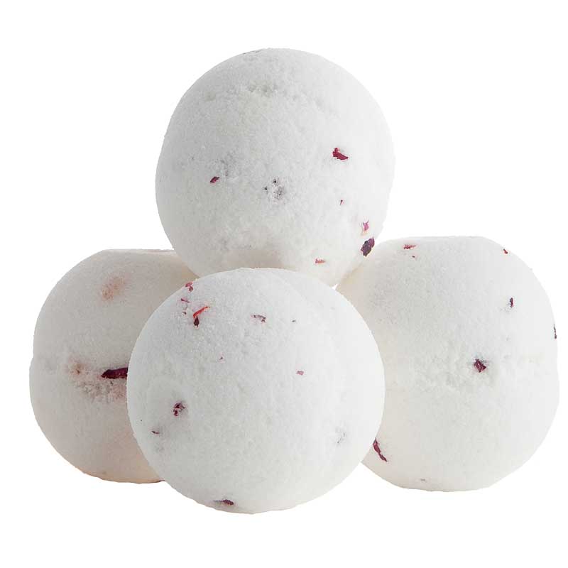 Linden Leaves In Bloom Pink Petal Bath Bombs