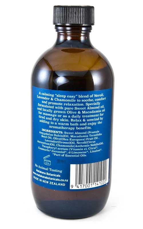 Matakana Botanicals Apothecary Sleep Body & Massage Oil 200ml