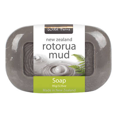 Wild Ferns Rotorua Mud Soap 95g