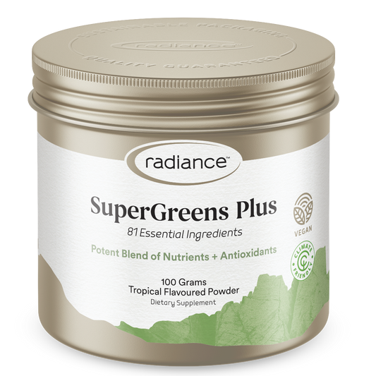 Radiance Super Greens Plus Powder 100g