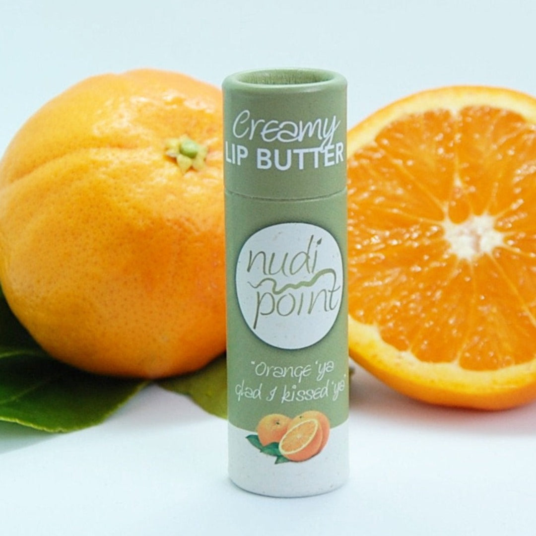 Nudi Point Tinted Creamy Lip Butter orange