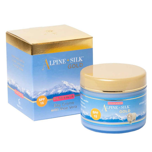 FREE - Alpine Silk Gold Hydra Plus Day Cream w Placenta, Aloe Vera, SPF15+