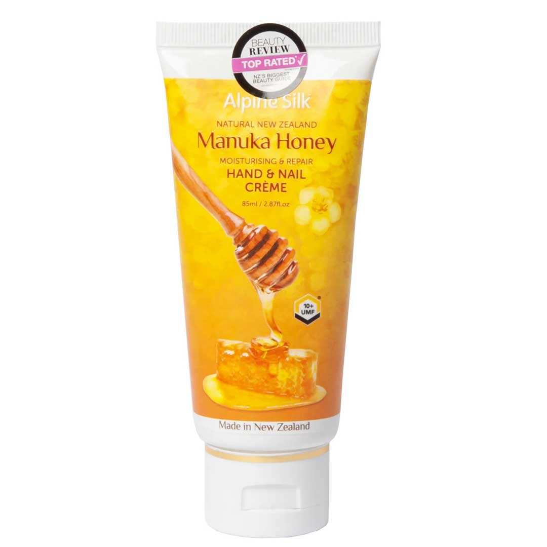 FREE - Alpine Silk Manuka Honey Moisturising & Repair Hand & Nail Creme 85ml