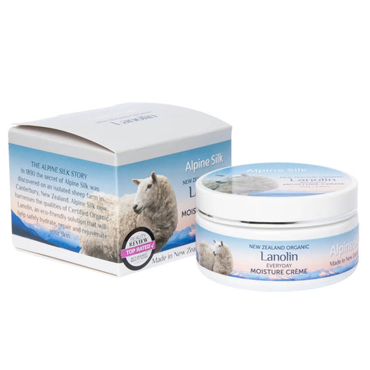 FREE - Alpine Silk Organic Lanolin Everyday Moisture Creme 100g