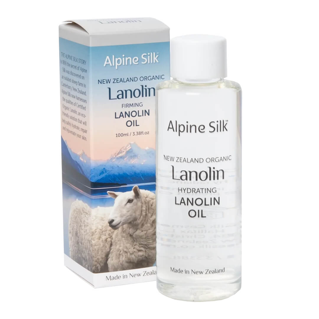 Alpine Silk Organic Lanolin Firming Oil 100ml