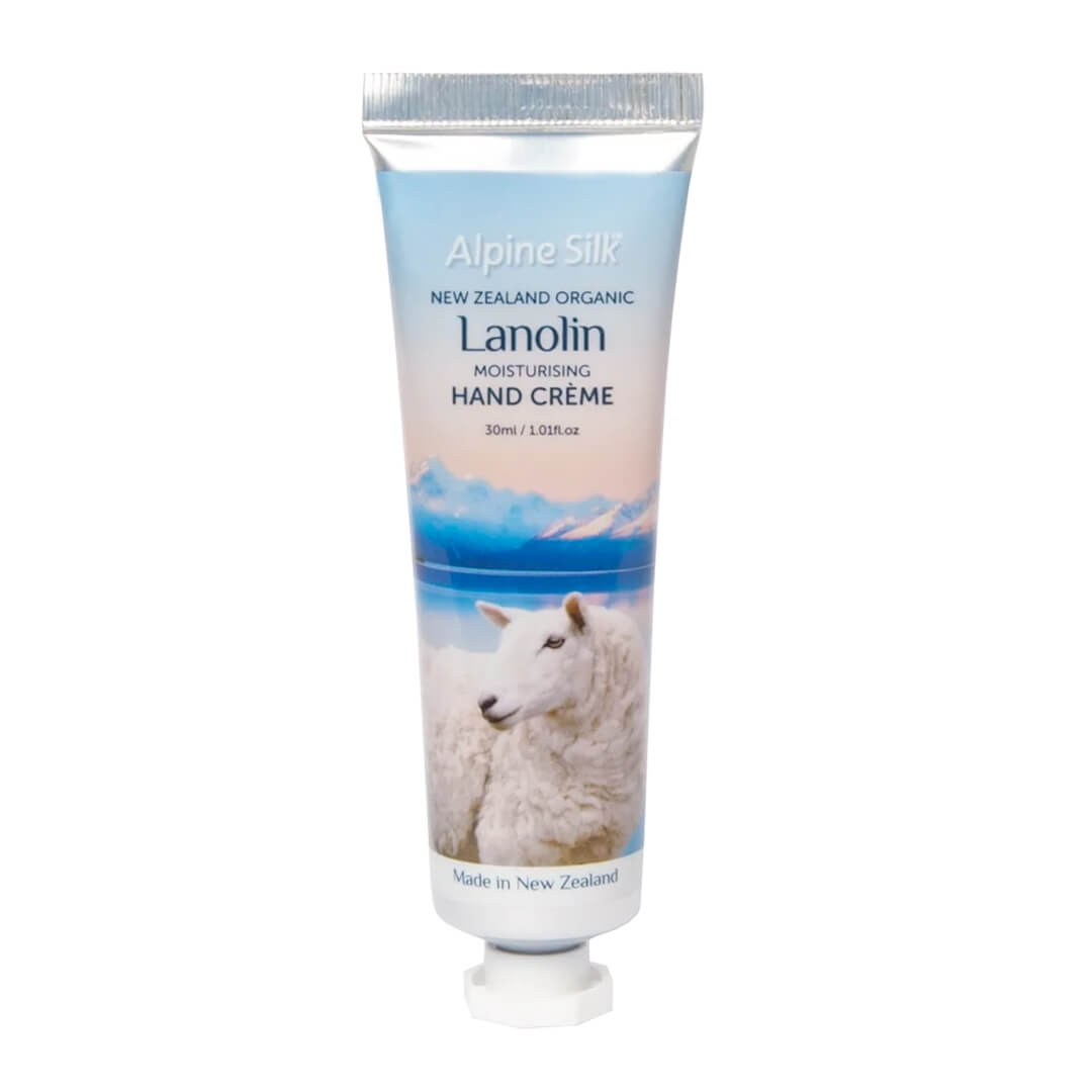 FREE - Alpine Silk Organic Lanolin Moisturising Hand Creme 30ml