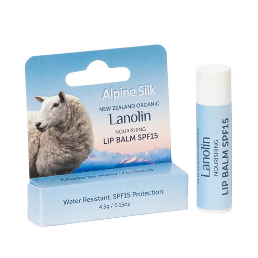 FREE - Alpine Silk Organic Lanolin Nourishing Lip Balm SPF15 4.5g