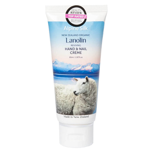 FREE - Alpine Silk Organic Lanolin Reviving Hand & Nail Creme 85ml