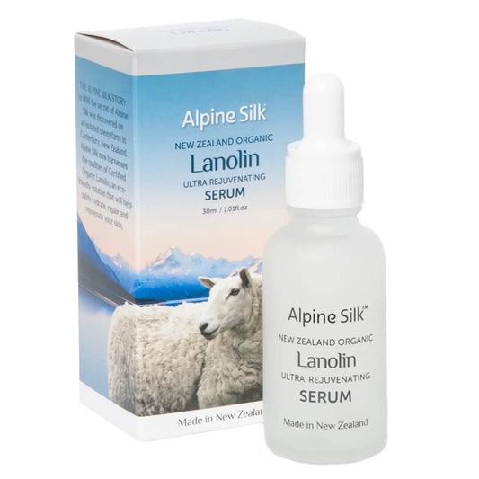 FREE - Alpine Silk Organic Lanolin Ultra Rejuvenating Serum 30ml