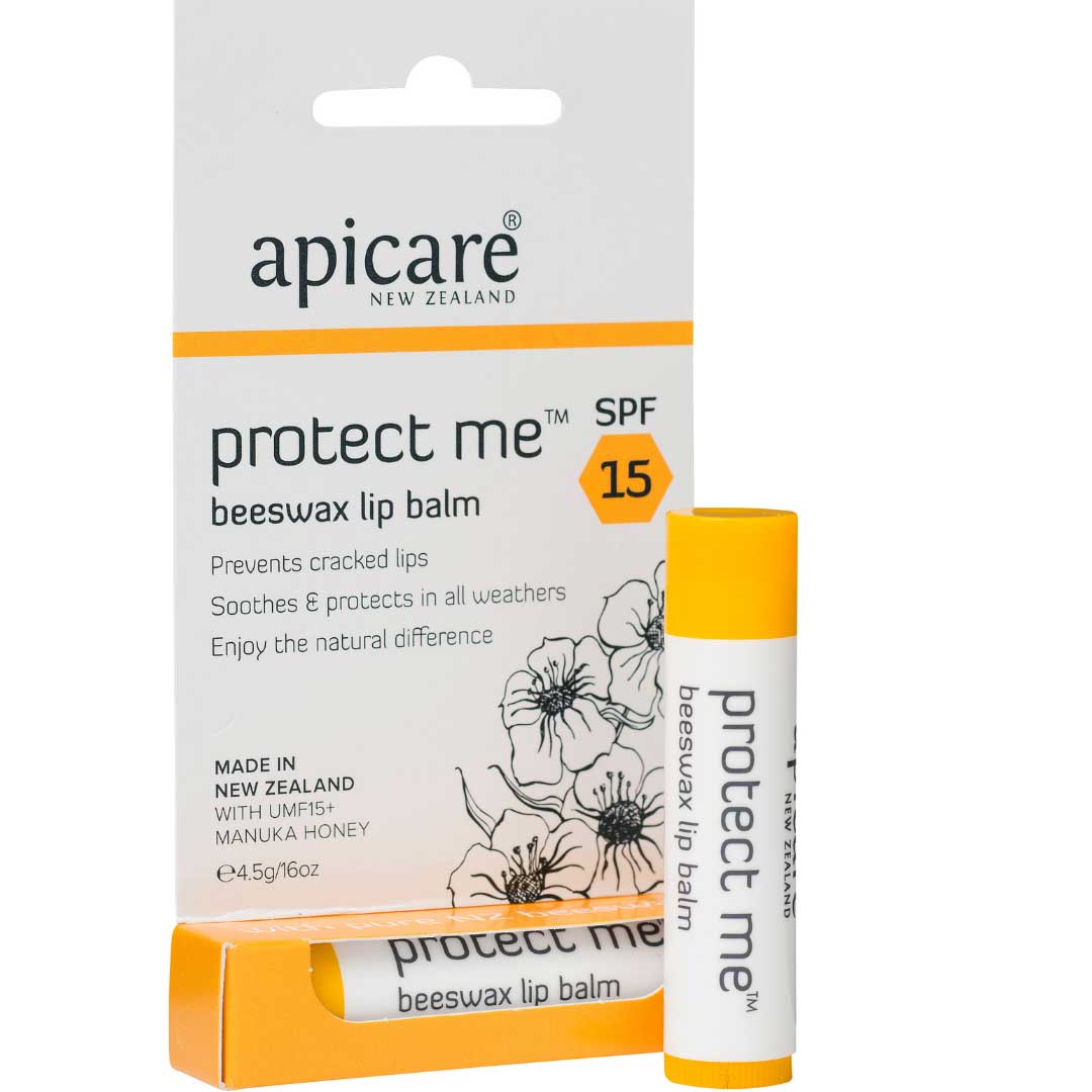 Apicare Protect Me Beeswax Lip Balm SPF15