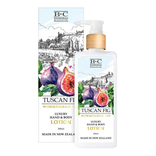 Banks & Co Tuscan Fig Hand & Body Lotion 300ml