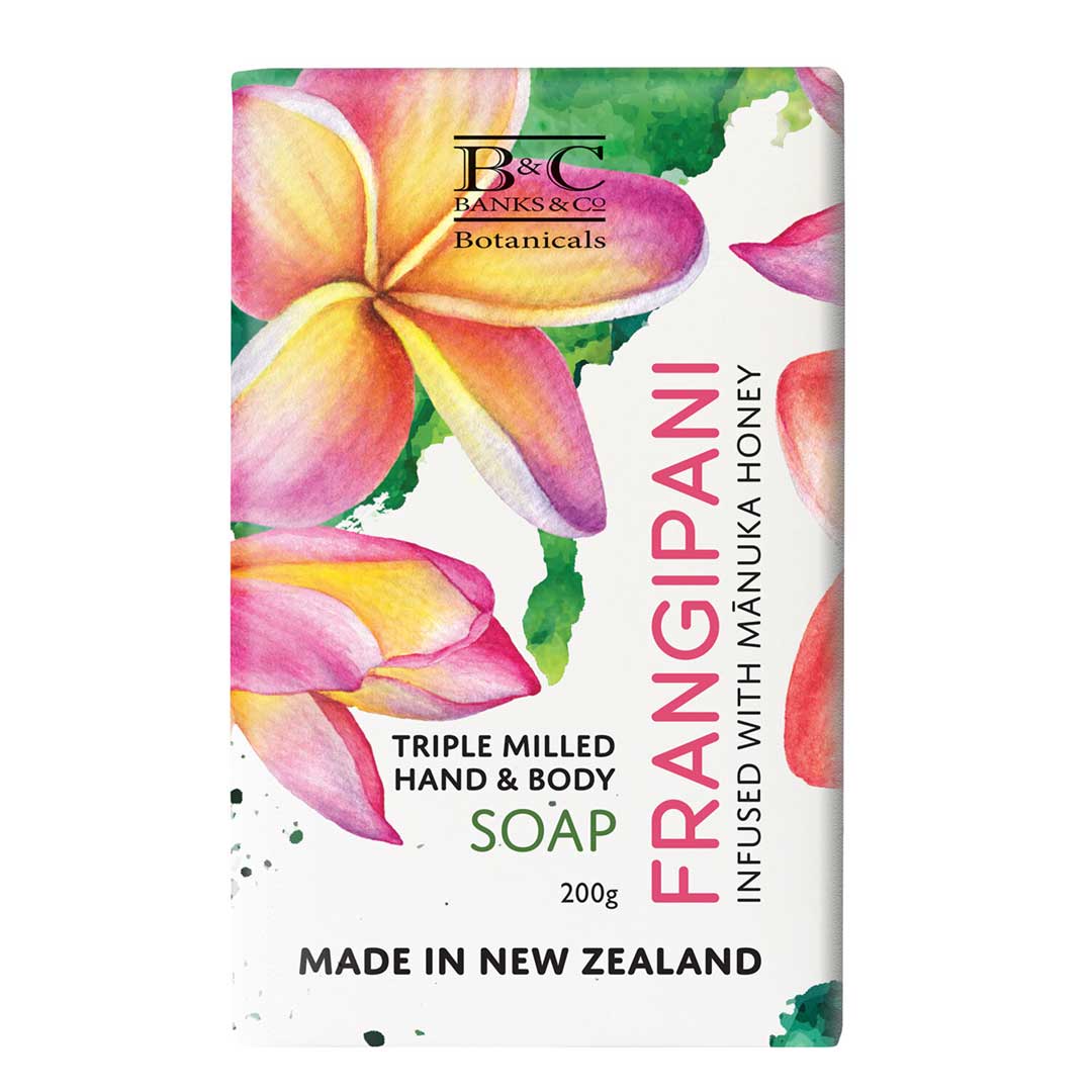 Banks & Co Frangipani & Lime Triple Milled Soap