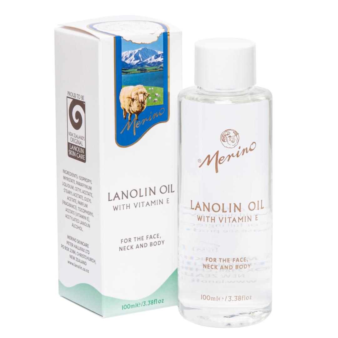 Merino Lanolin Oil with Vitamin E 100ml