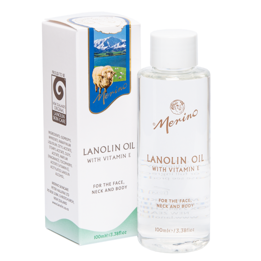 Merino Lanolin Oil with Vitamin E 100ml