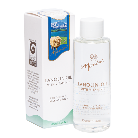 Title FREE - Merino Lanolin Oil with Vitamin E 100ml