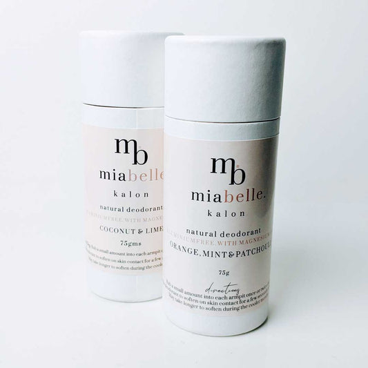 Mia Belle Natural Deodorant with Magnesium Oil