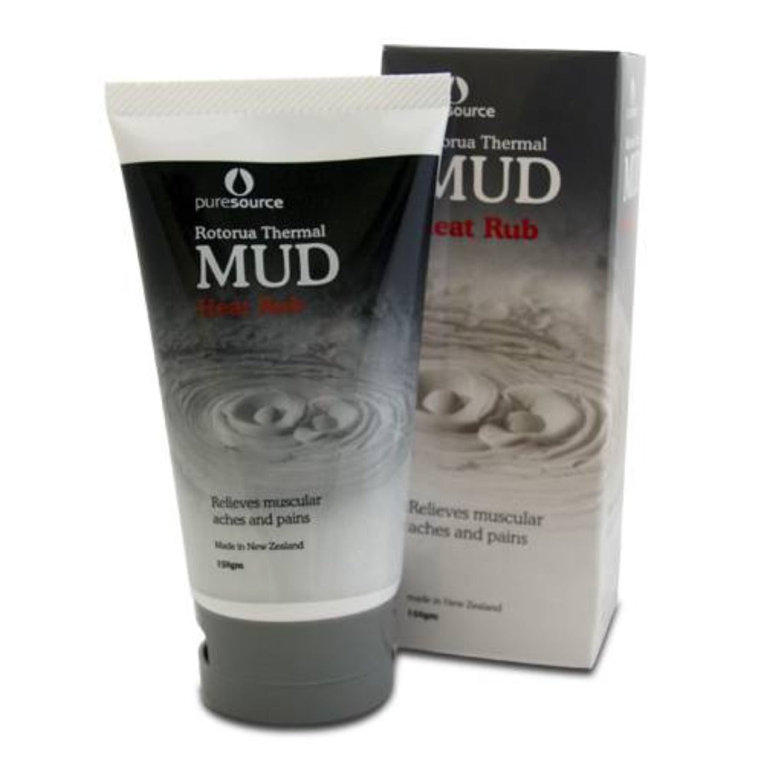 Pure Source Rotorua Thermal Mud Heat Rub 150g – Skincarenz