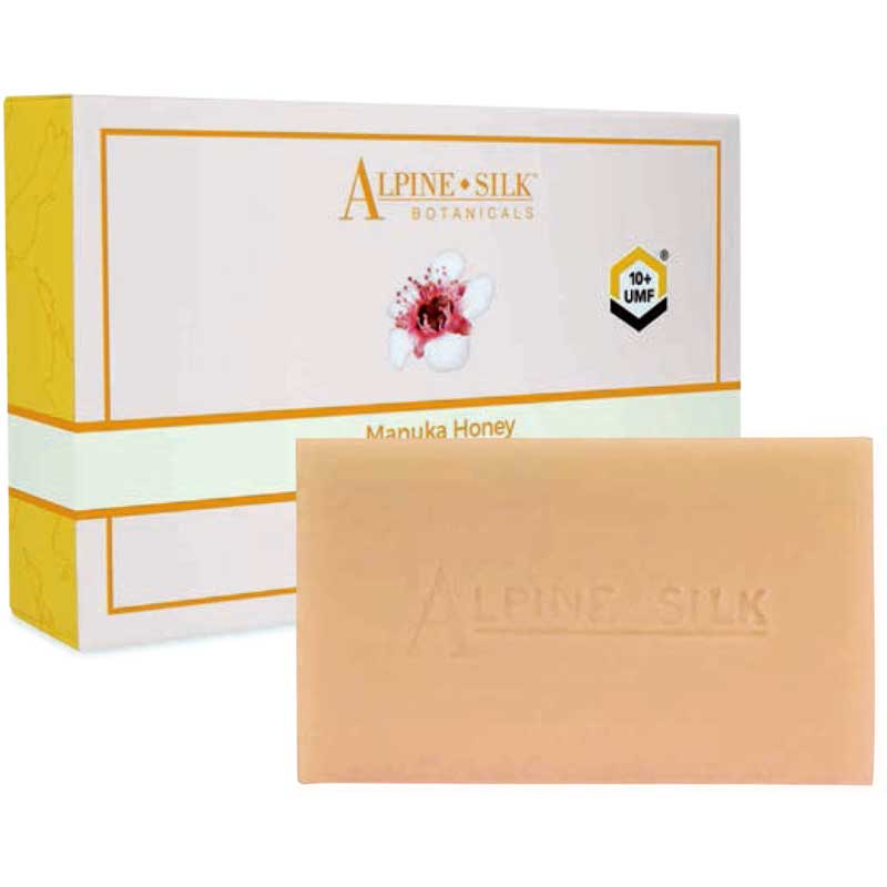 Alpine Silk Botanicals Luxury Soap Multi Pack Lavender, Manuka Honey, Aloe Vera