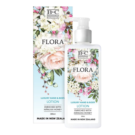 Banks & Co Flora Hand & Body Lotion 300ml