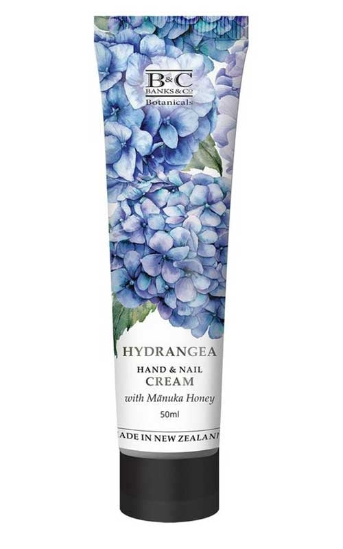 Banks & Co Hydrangea Hand & Nail Cream 50ml