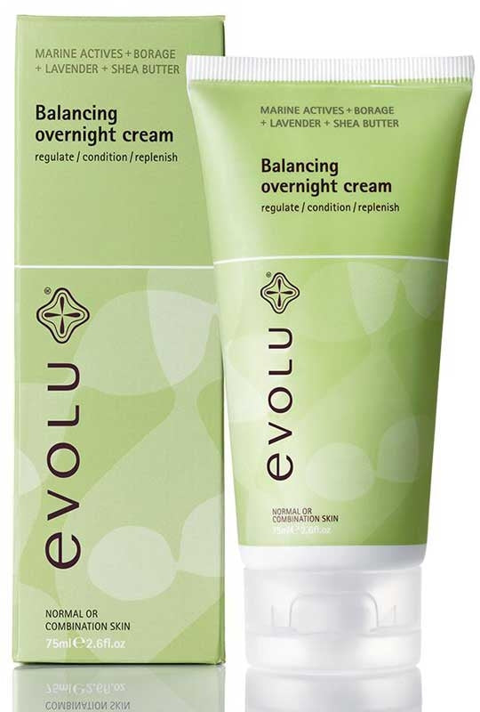 Evolu Balancing Overnight Cream 75ml (Normal or Combination Skin)