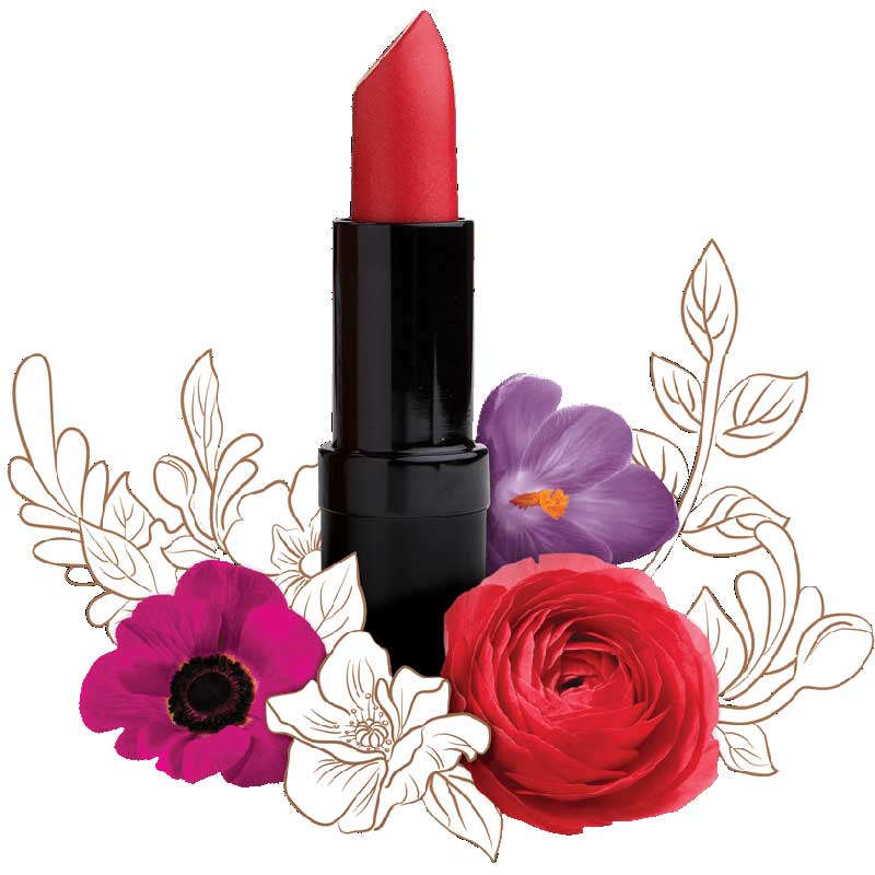 Karen Murrell Lipstick Red Shimmer