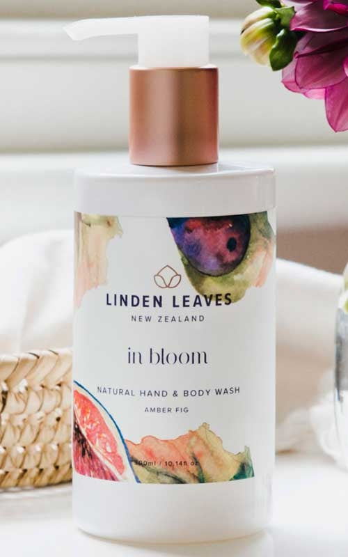 Linden Leaves In Bloom Amber Fig Hand And Body Wash