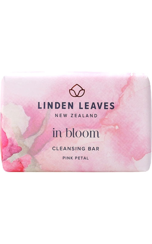 Linden Leaves In Bloom Pink Petal Cleansing Bar