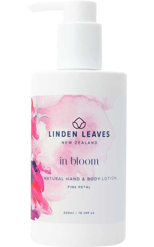 Linden Leaves In Bloom Pink Petal Hand And Body Lotion