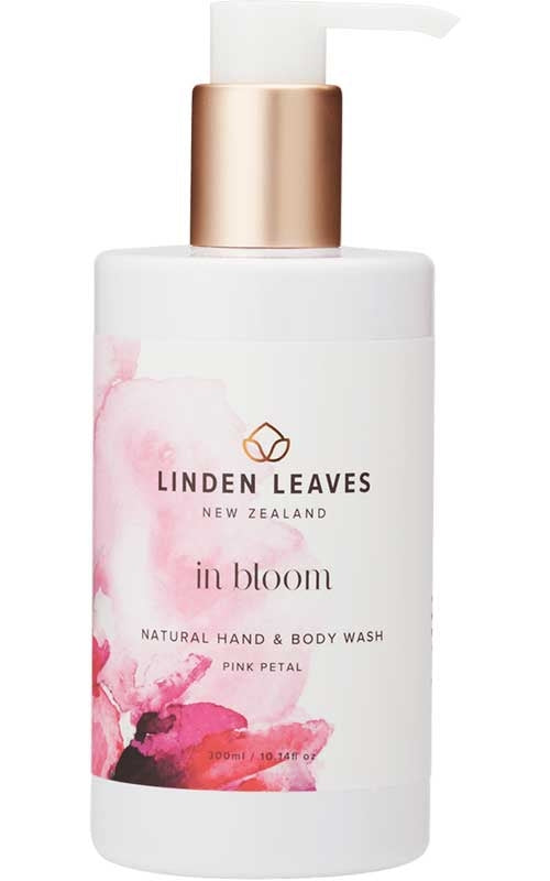 Linden Leaves In Bloom Pink Petal Hand And Body Wash