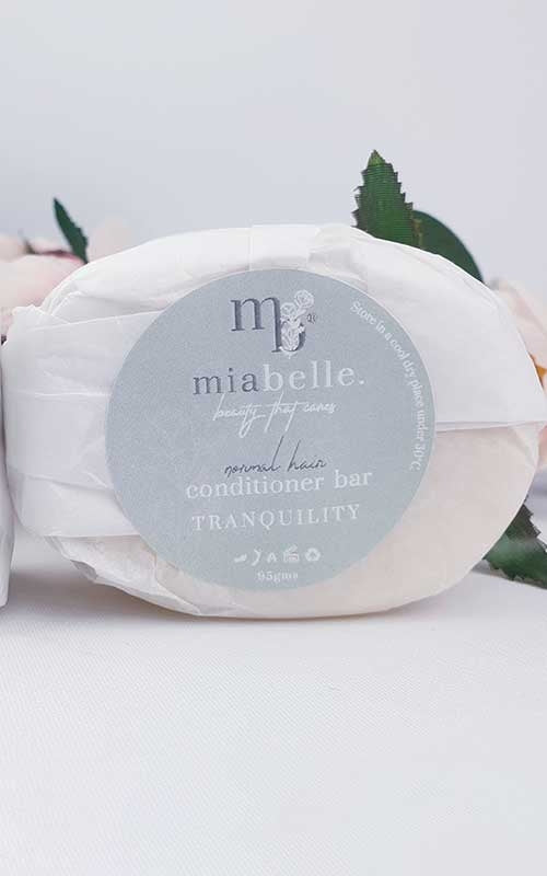 Mia Belle Solid Conditioner Bar for All Hair Types - Tranquility