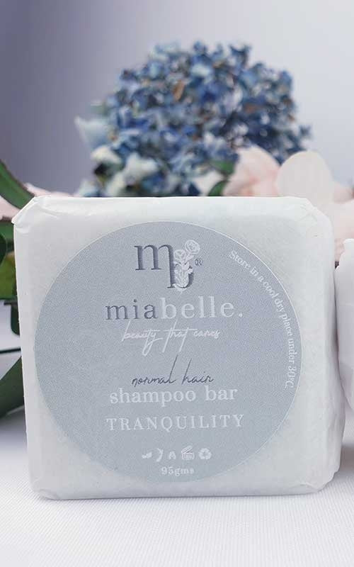 Mia Belle Solid Shampoo Bar for All Hair Types - Tranquility