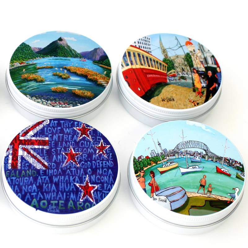 Portraits of New Zealand Candle Tins
