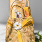 Wild Ferns Manuka Honey Skincare Gift Flax Basket - Hand Nail Creme & Soap