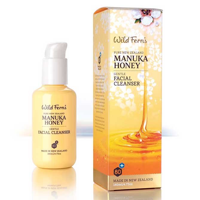 Wild Ferns Manuka Honey Gentle Facial Cleanser 140ml