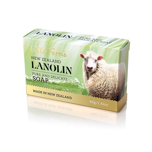 Wild Ferns New Zealand Lanolin Guest Soap 40g