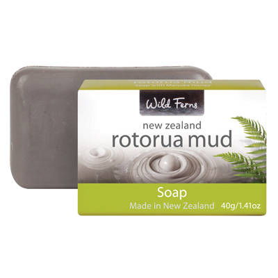 Wild Ferns Rotorua Mud Guest Soap 40g