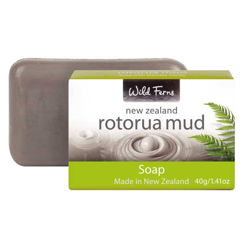 Wild Ferns Rotorua Mud Soap with Manuka Honey 125g